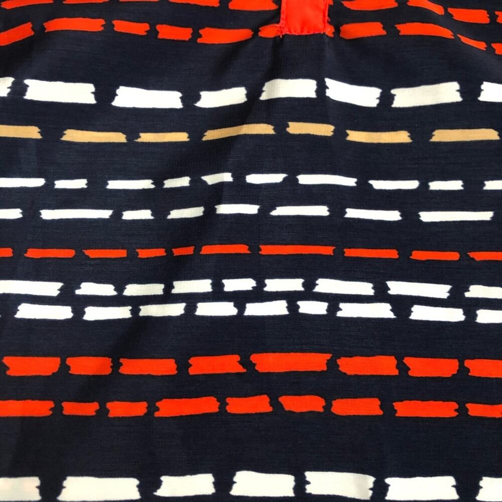 Gymboree Striped 3/4 Sleeves Blue Orange Casual Lightweight Top Girl’s Size 10 - Picture 3 of 10